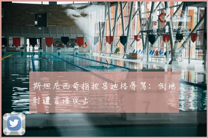 斯坦尼西奇指控吕迪格辱骂:倒地时遭言语攻击